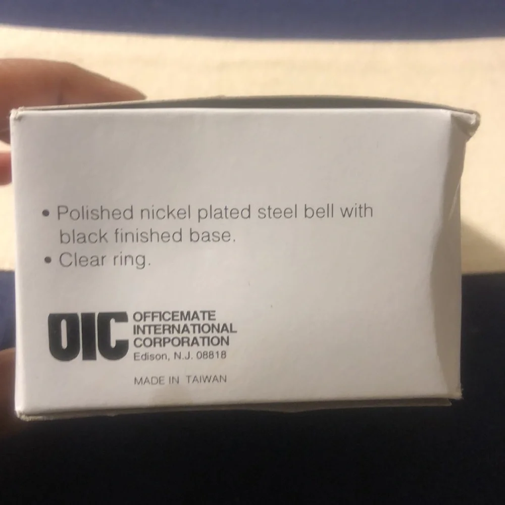 Sliver Metal Desk Service Ringing Bell - Picture 4 of 10